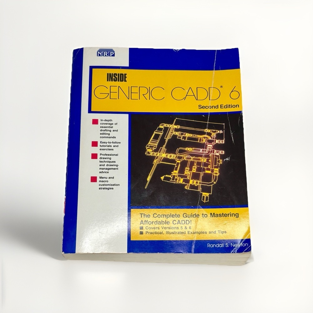 INSIDE GENERIC‎ CADD 6 Randall S Newton Book PB 2nd Ed 1992